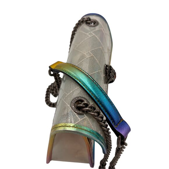 Kurt Geiger London Kensington Medium Vinyl Crossbody - Picture 5 of 6